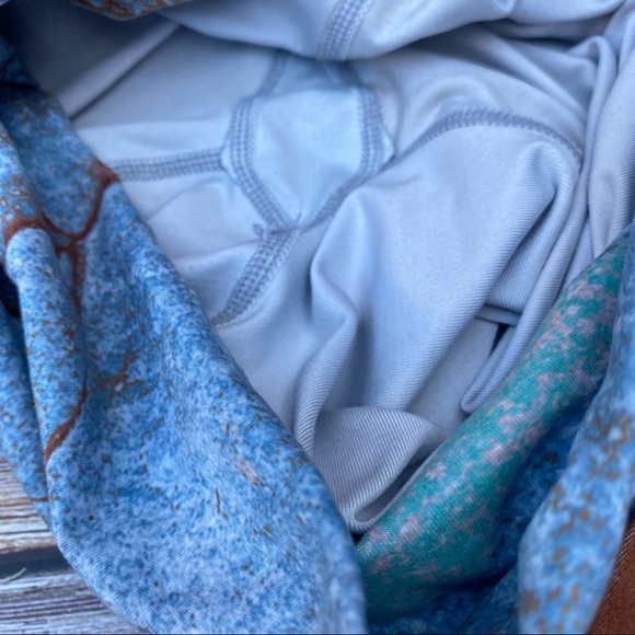 ✨VINTAGE NIYAMA SOL PEACE HIGH WAISTED BAREFOOT LEGGING M - Picture 7 of 9